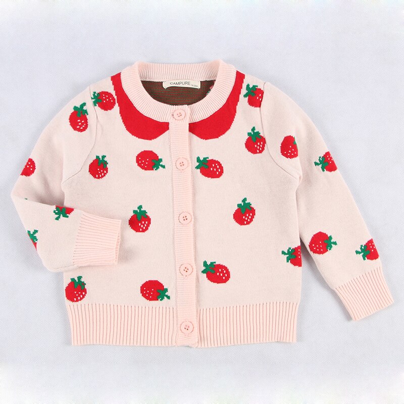 Plaid Design Knitted Cardigan