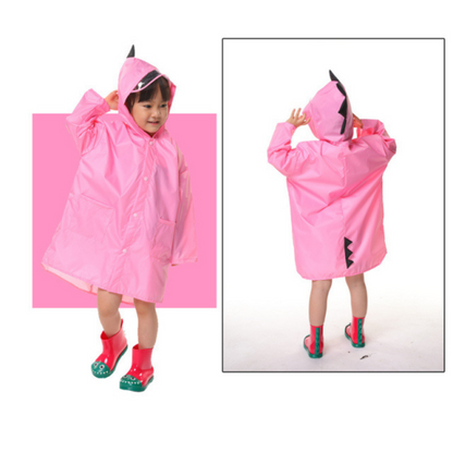 Lightweight Dinosaur Raincoat