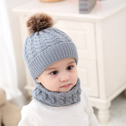 Wholesale Children's Set Acrylic Baby Hat 10pcs