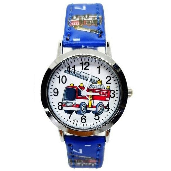 Boy's Fire Truck Watch