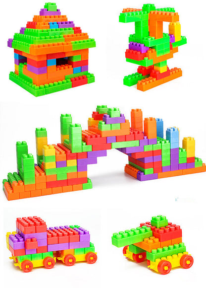 Educational Large Particle Building Blocks for Children