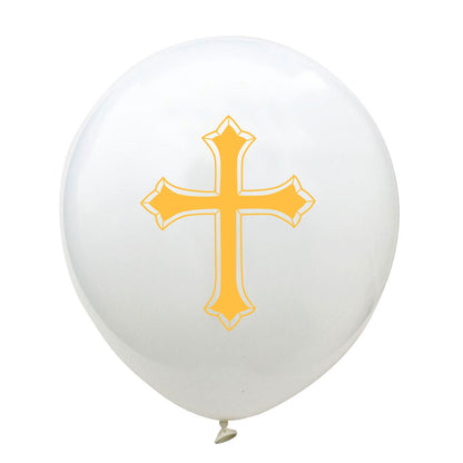 Wholesale Easter Cross Latex Balloon TOY
