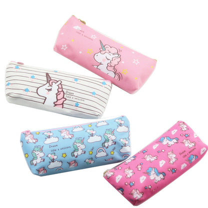 Unicorn Creative Large Capacity Canvas Pencil Case