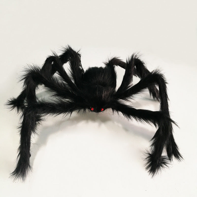 Halloween Decoration Simulation Big Black Spider Foam Props