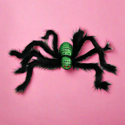 Halloween Decoration Simulation Big Black Spider Foam Props