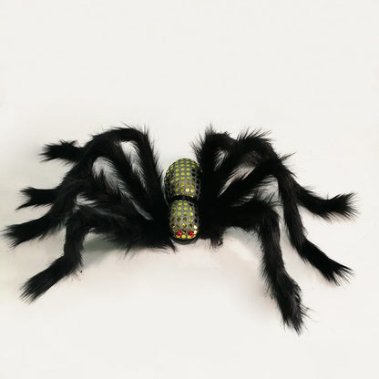 Halloween Decoration Simulation Big Black Spider Foam Props
