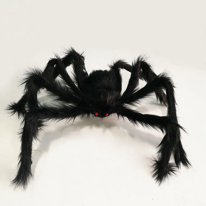Halloween Decoration Simulation Big Black Spider Foam Props