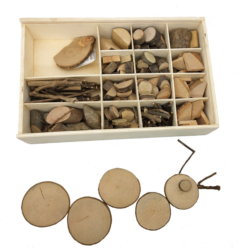 Wholesale of Wooden Gift Boxes, Kindergarten Stock of Wooden Chips