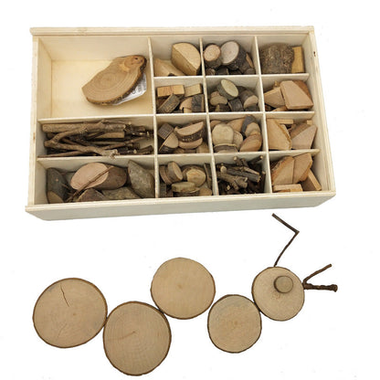 Wholesale of Wooden Gift Boxes, Kindergarten Stock of Wooden Chips