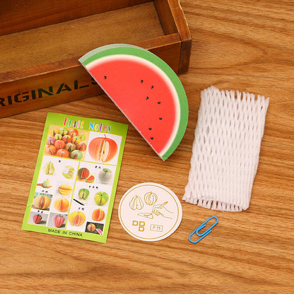 Three-dimensional Creative Fruit Paper Convenience Stickers