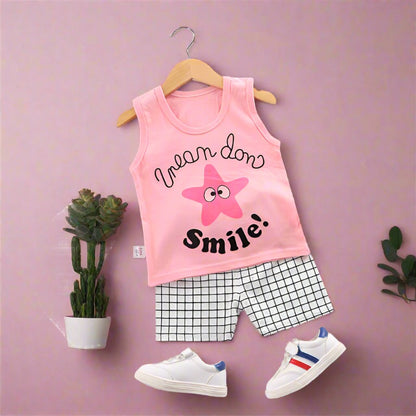 Kids Vest Set Cotton Baby Clothes