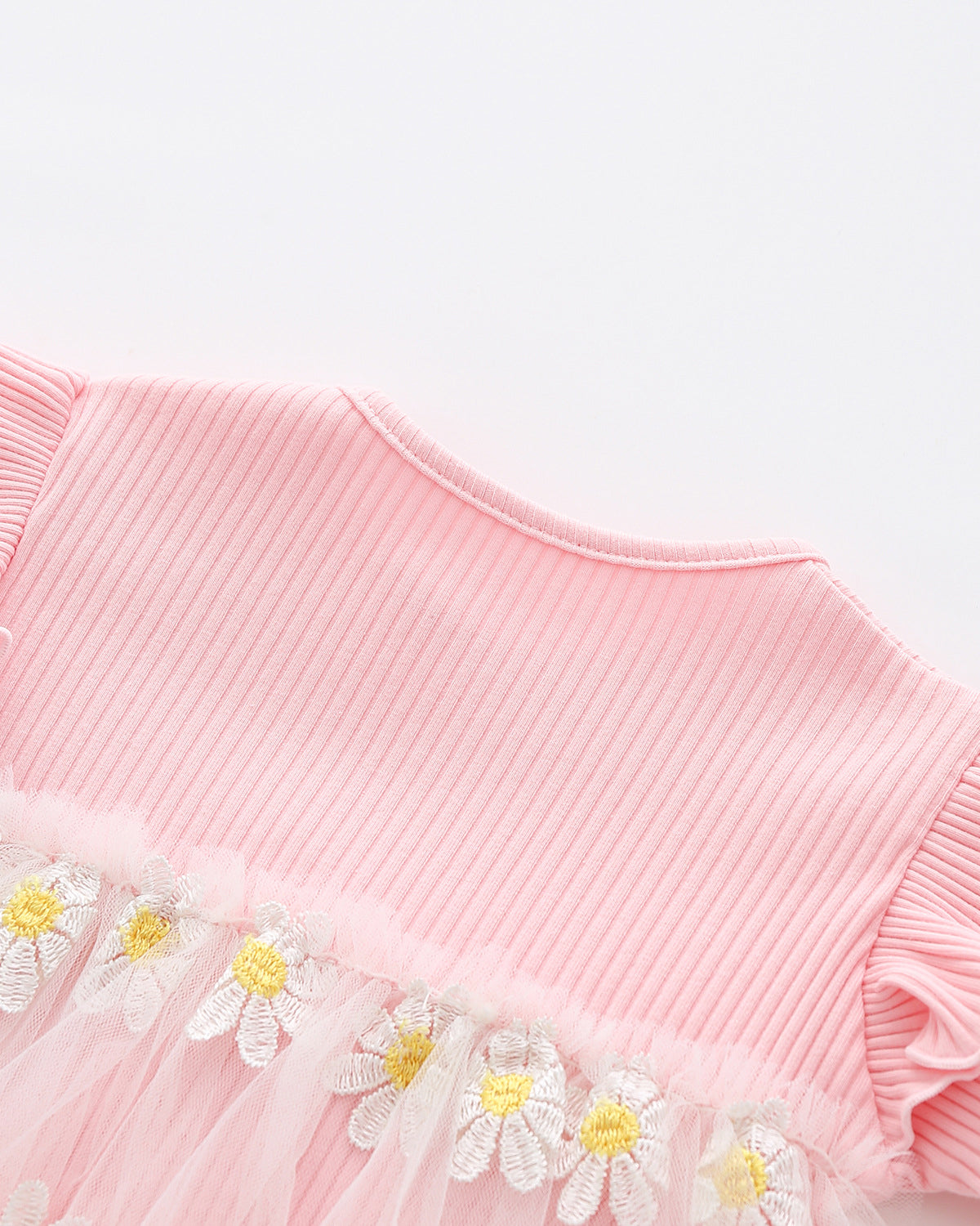 Baby Girls Flower Lace Dresses Headwear