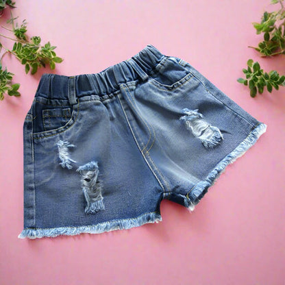 Girls Cotton Denim Pants Baby Clothes