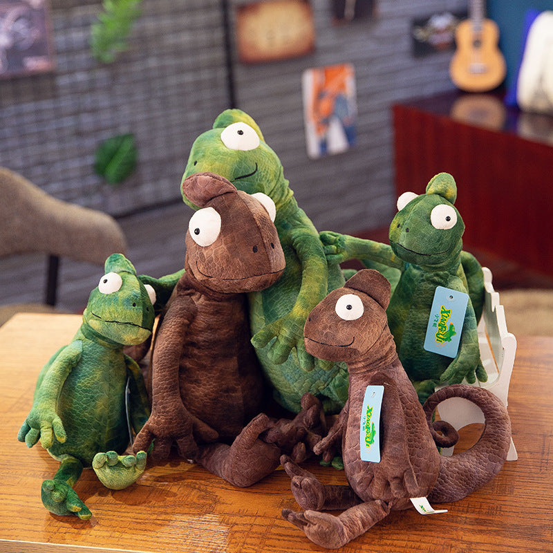 Wholesale Chameleon Plush Toy Lizard Doll