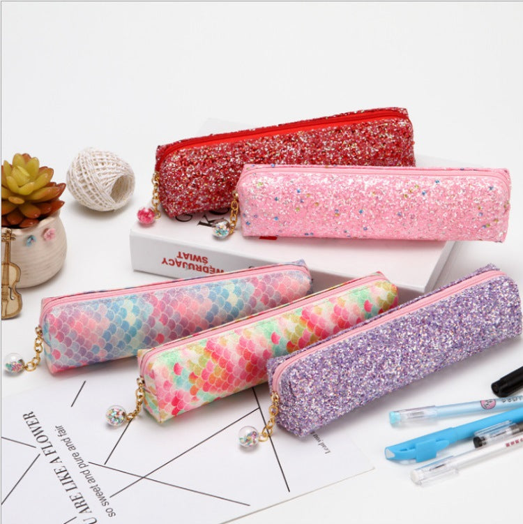 Laser Sequin Pen Bags