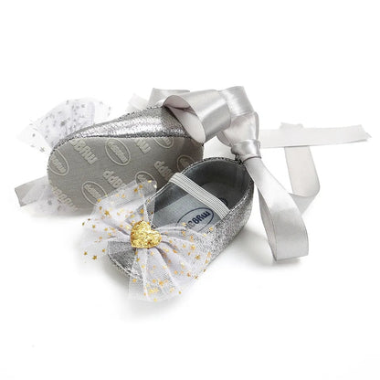 Princess Lace Up Bow Shoes (without headband)