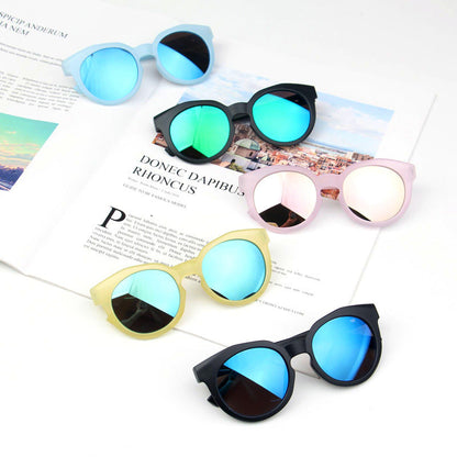 Wholesale Candy Color Frosted Kids Sunglasses AC