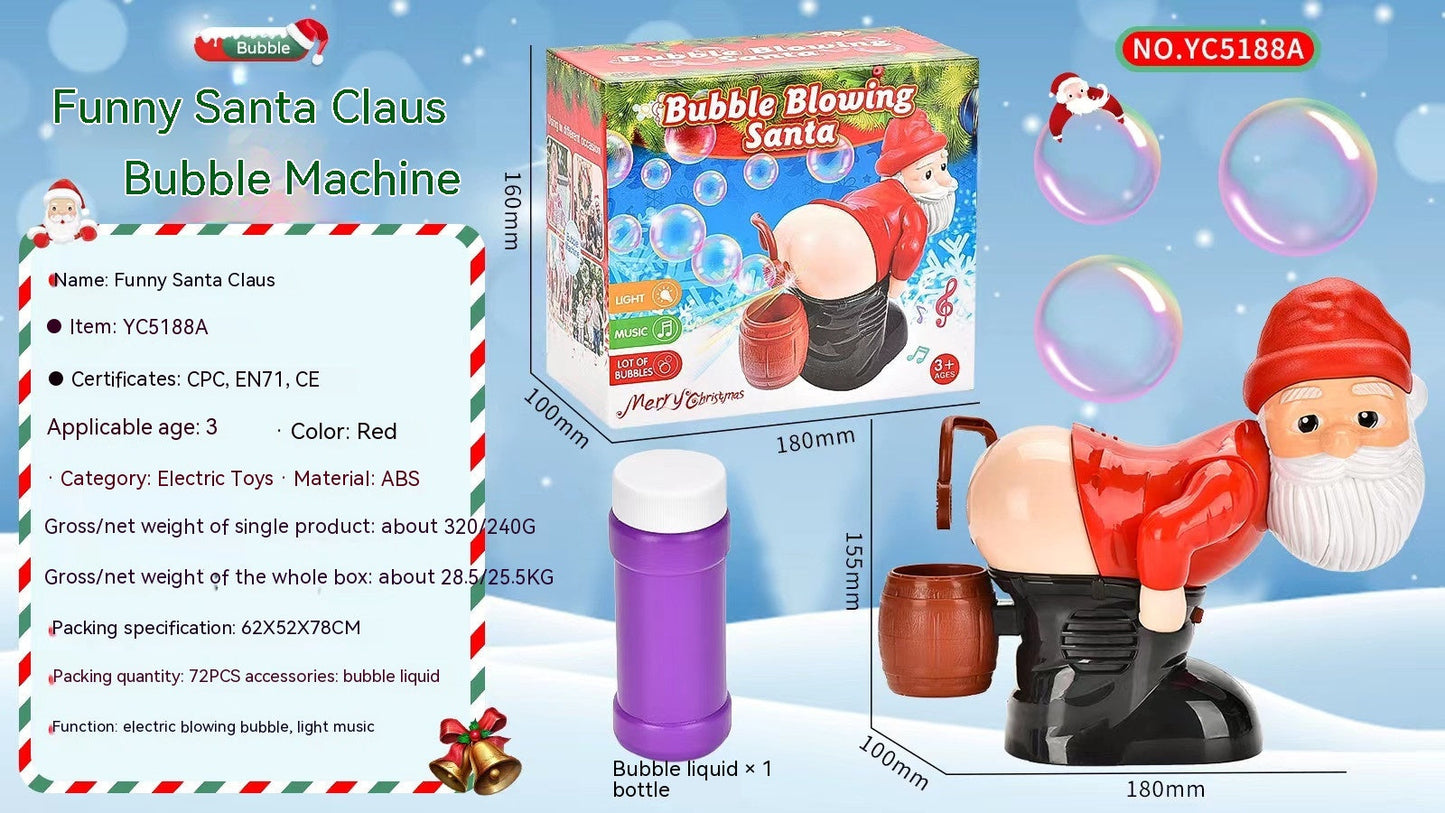 Santa Claus Bubbles Machine