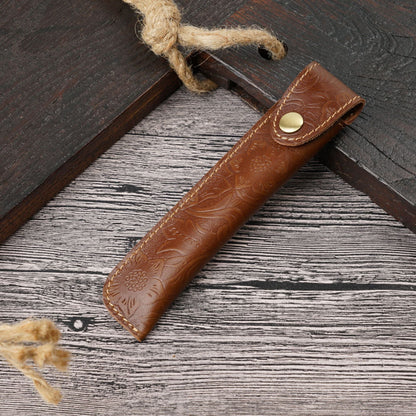Vintage Handmade Top Layer Cowhide Creative Pencil Case