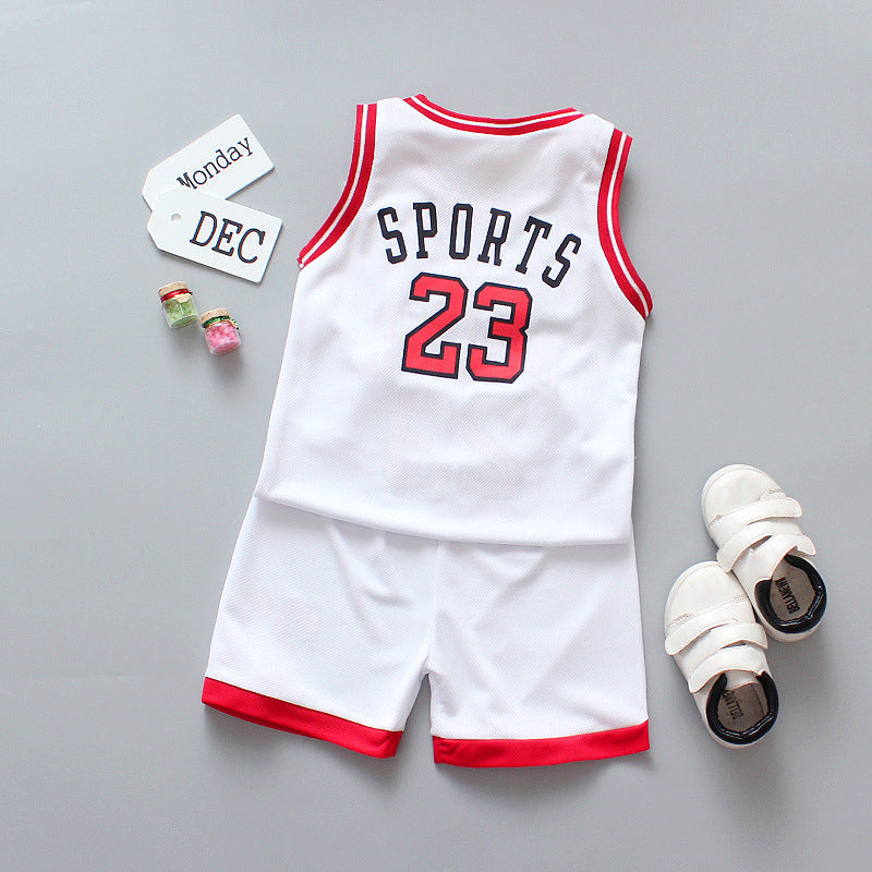 Baby Cotton Basketball Suit Sets