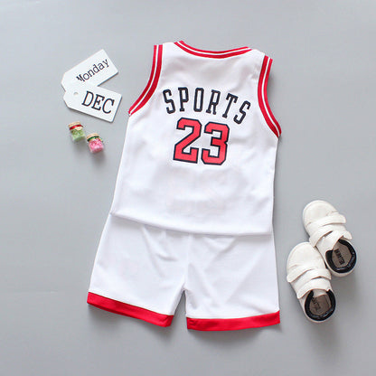 Baby Cotton Basketball Suit Sets