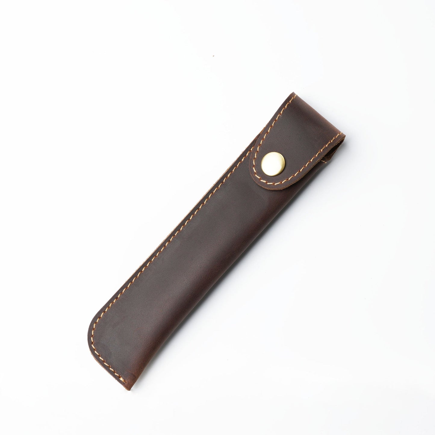 Vintage Handmade Top Layer Cowhide Creative Pencil Case