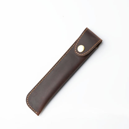 Vintage Handmade Top Layer Cowhide Creative Pencil Case