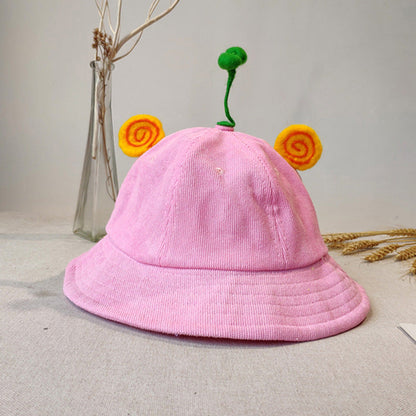 Kids Bean Sprouts Corduroy Bucket Hat