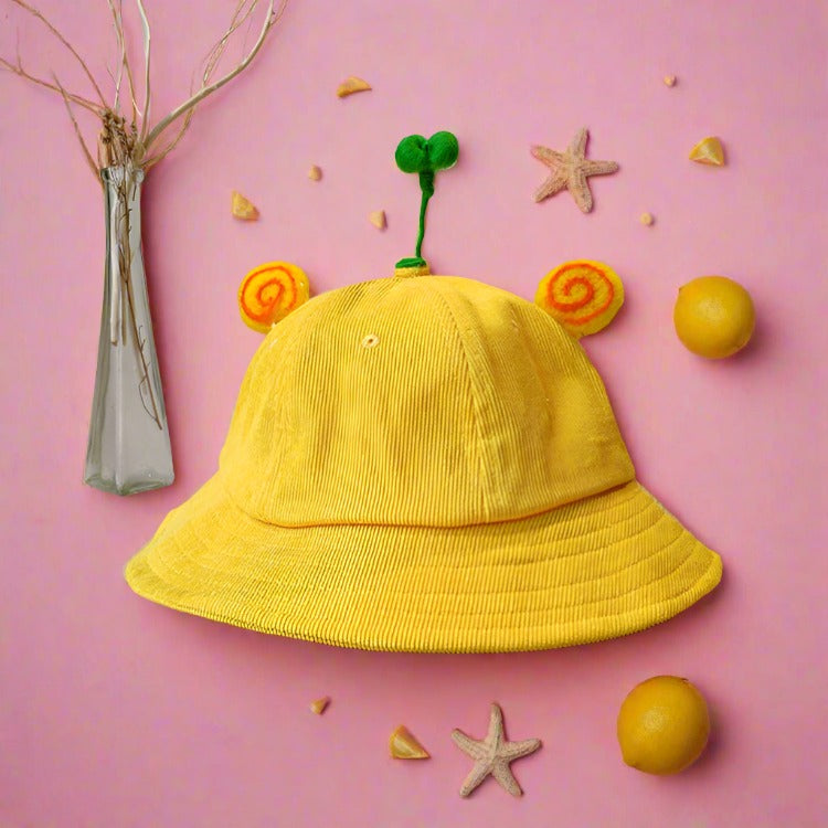 Kids Bean Sprouts Corduroy Bucket Hat