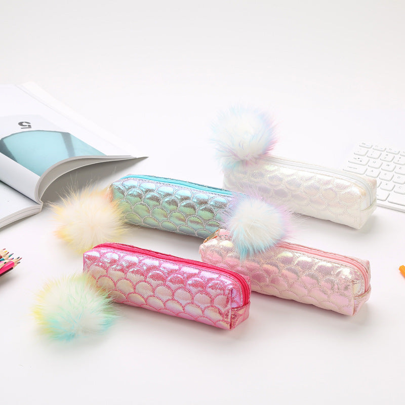 PU Mermaid Pencil Case