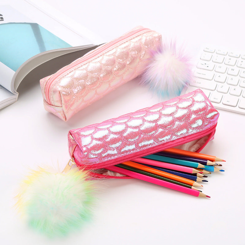 PU Mermaid Pencil Case