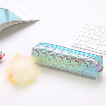 PU Mermaid Pencil Case