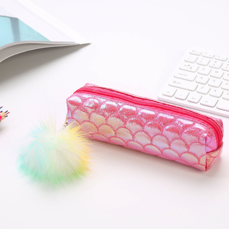 PU Mermaid Pencil Case