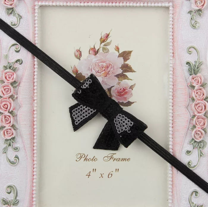 SEQUIN BOW HEADBAND