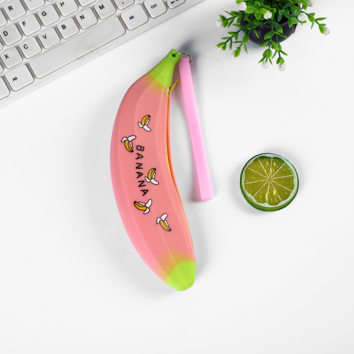 Fruit and Vegetable Silicone Pencil Case