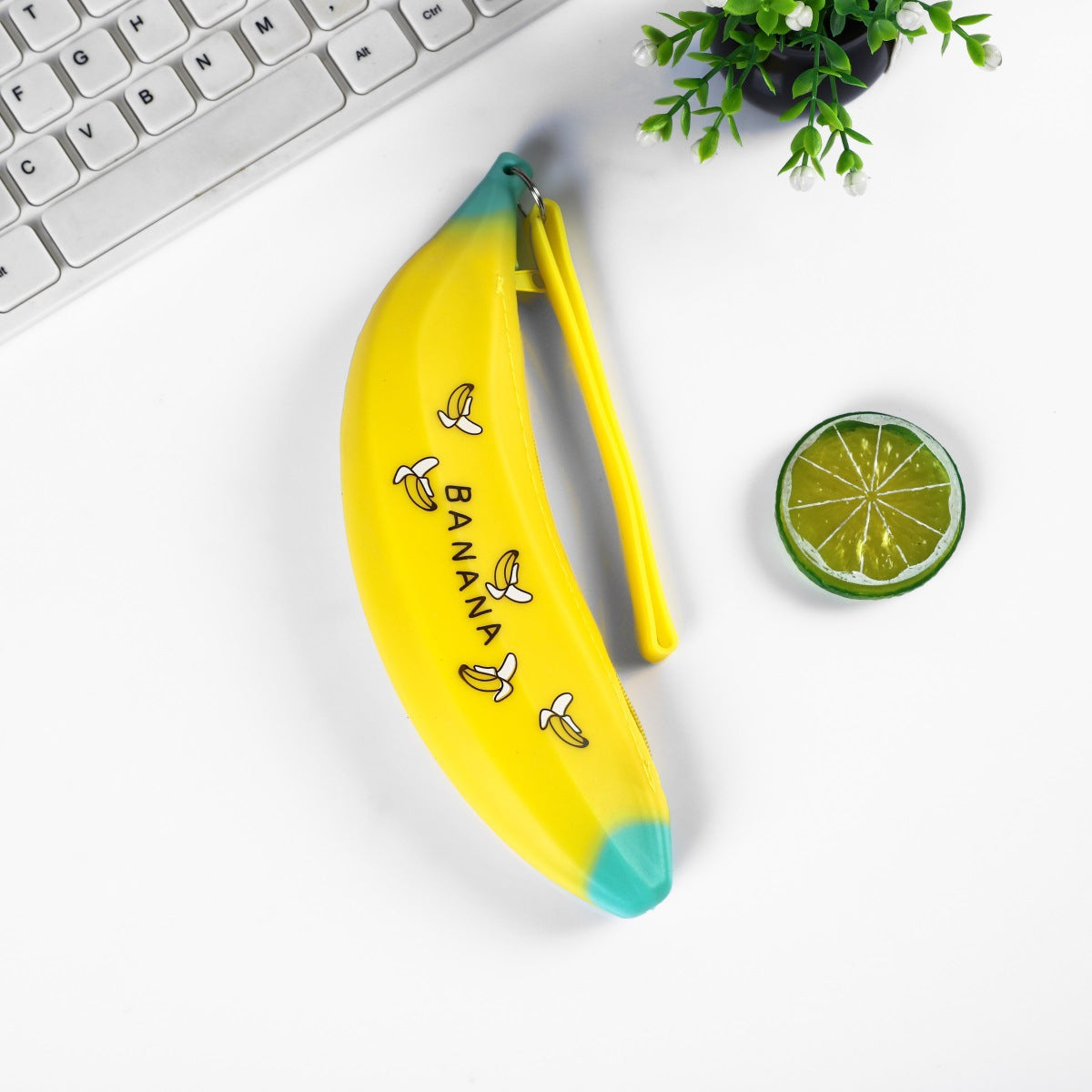 Fruit and Vegetable Silicone Pencil Case