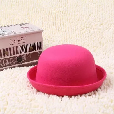 Unisex Bowler Stylish Kids Hat