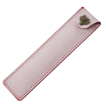 Vintage Handmade Top Layer Cowhide Pencil Case
