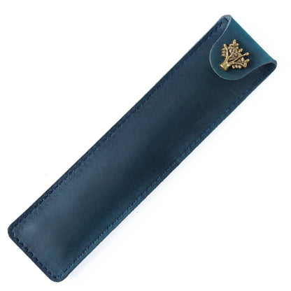 Vintage Handmade Top Layer Cowhide Pencil Case