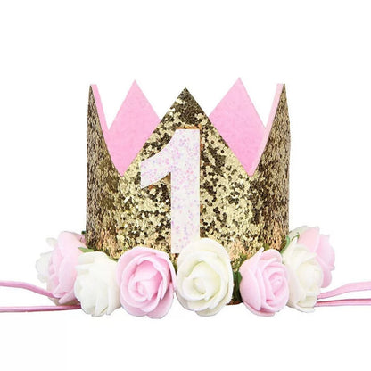Floral Birthday / Number Crown