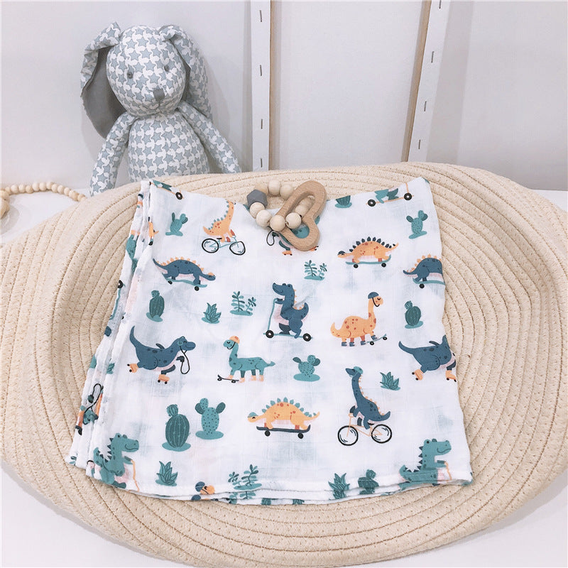 Wholesale baby 60*60 bamboo cotton gauze saliva towel