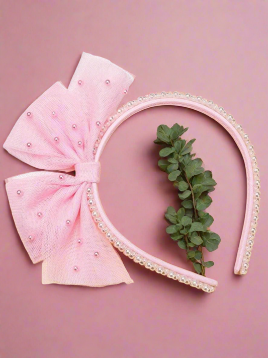 Especially Lovely Luxe Crown Pearl Headband