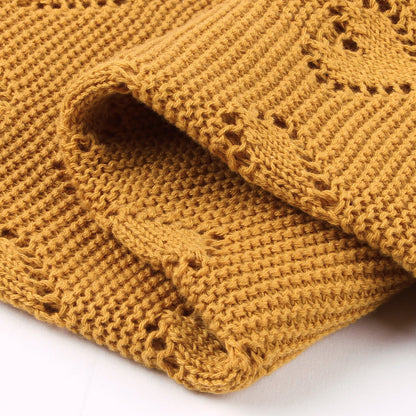 Baby Blanket Love Hollow Hug Blanket Baby Windproof Cover