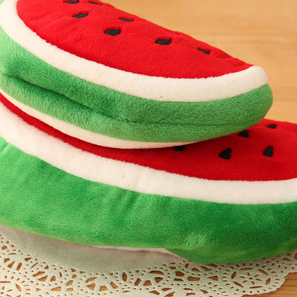 Watermelon Shape Canvas Pen Bag