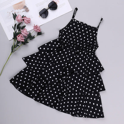 Cotton Denim Jacket Princess Dress Set