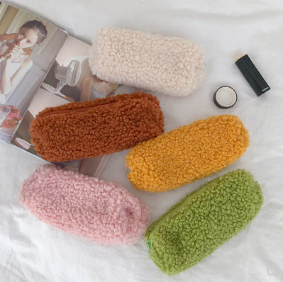 Cute Stationery Plush Pencil Case