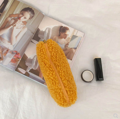 Cute Stationery Plush Pencil Case