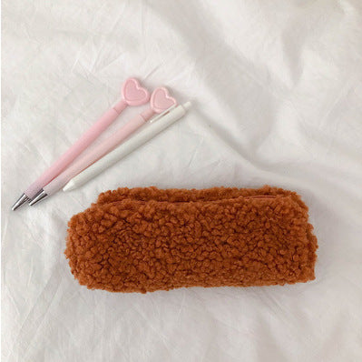 Cute Stationery Plush Pencil Case