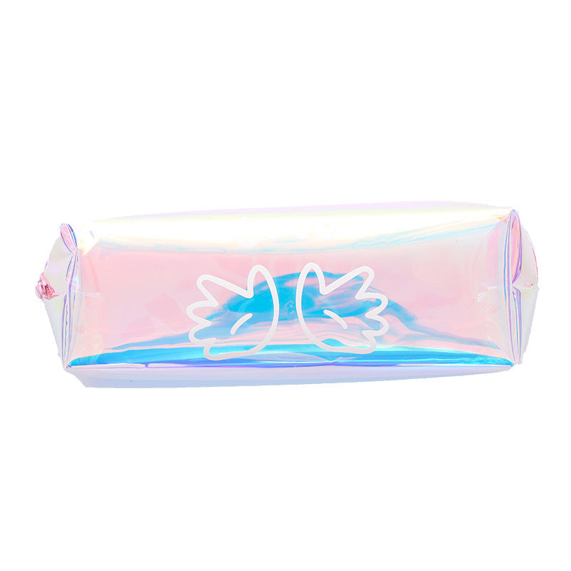 New Large Capacity Cool Laser PVC Pencil Case