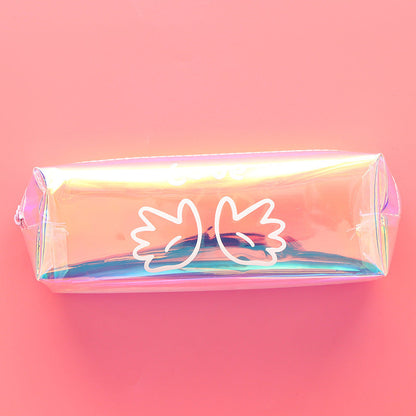 New Large Capacity Cool Laser PVC Pencil Case
